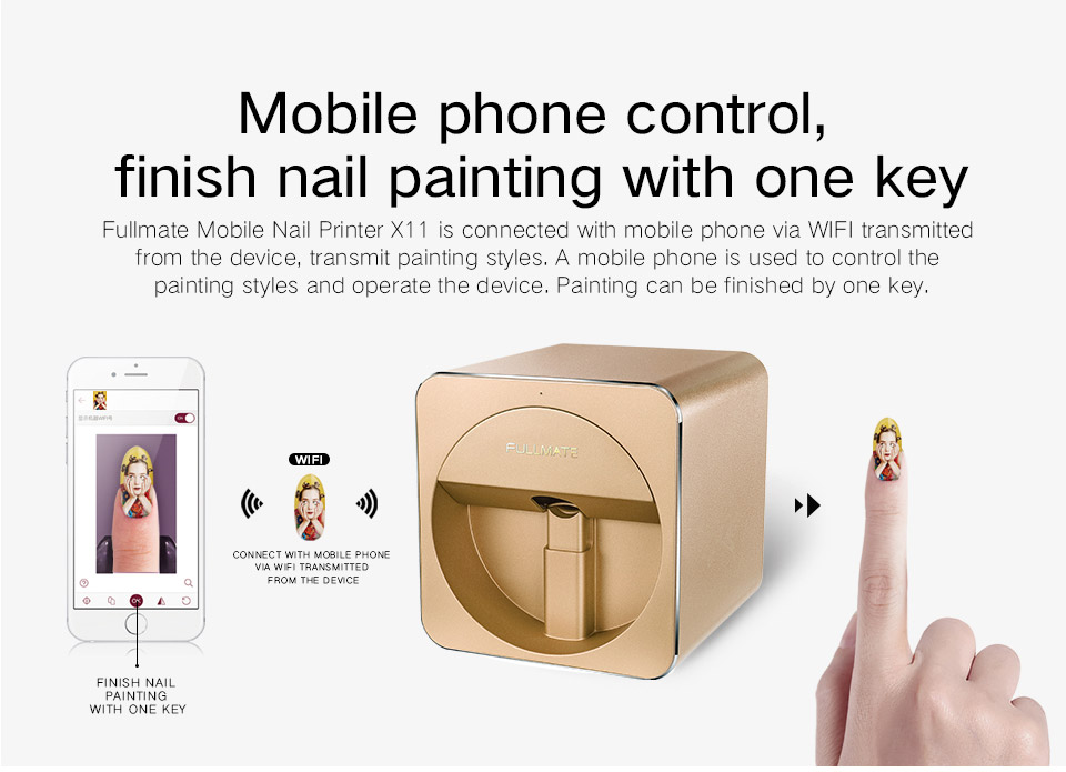 mobile nail printer series-O2NAILS