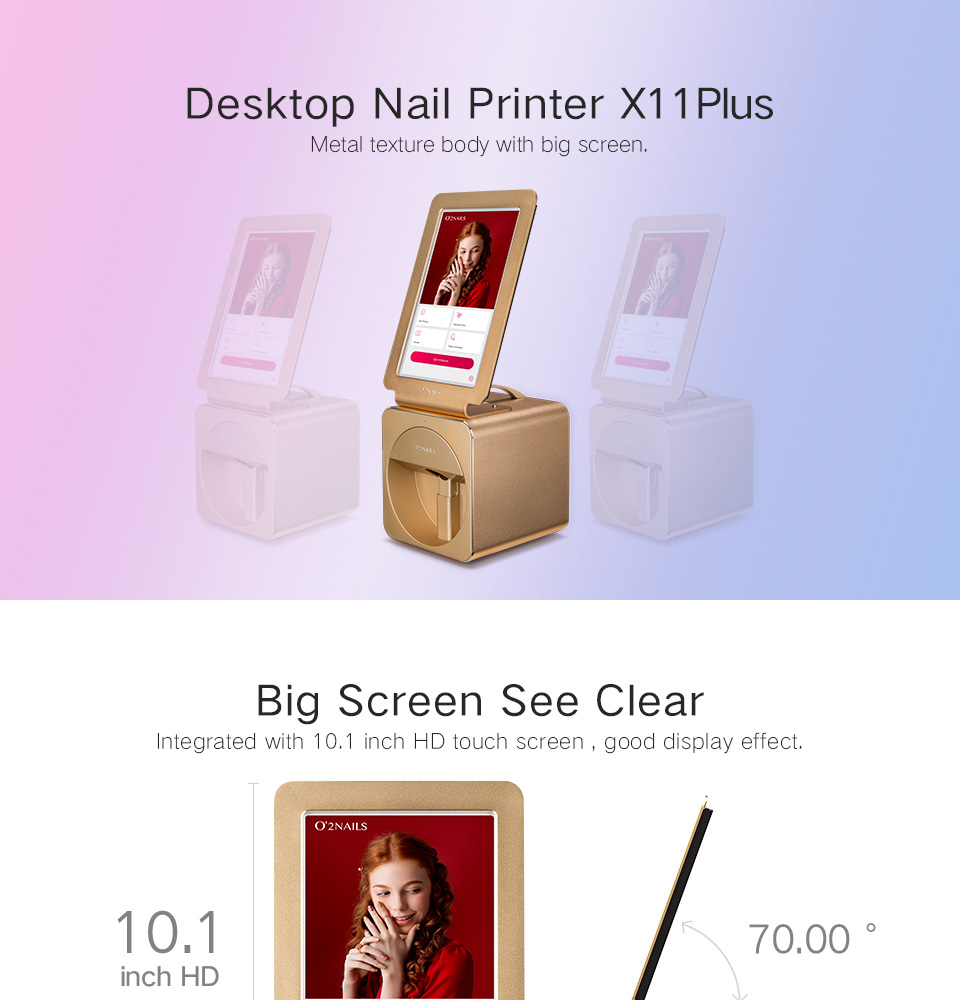 Desktop Nail Printer X11 Plus-O2NAILS