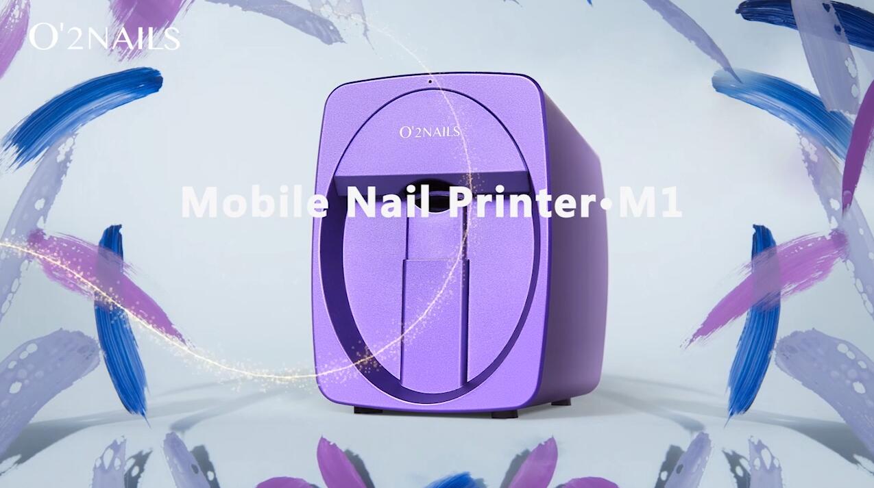 O2nails impresora de uñas M1 patrón digital máquina impresora de