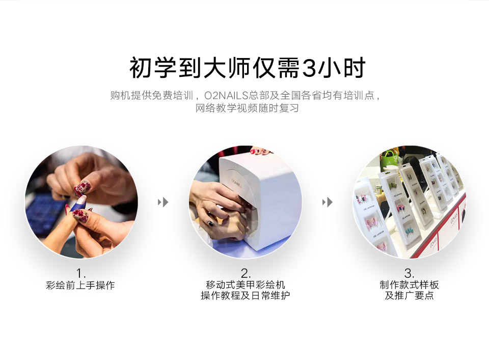 美甲彩绘机V11-O2NAILS伊莱儿官网