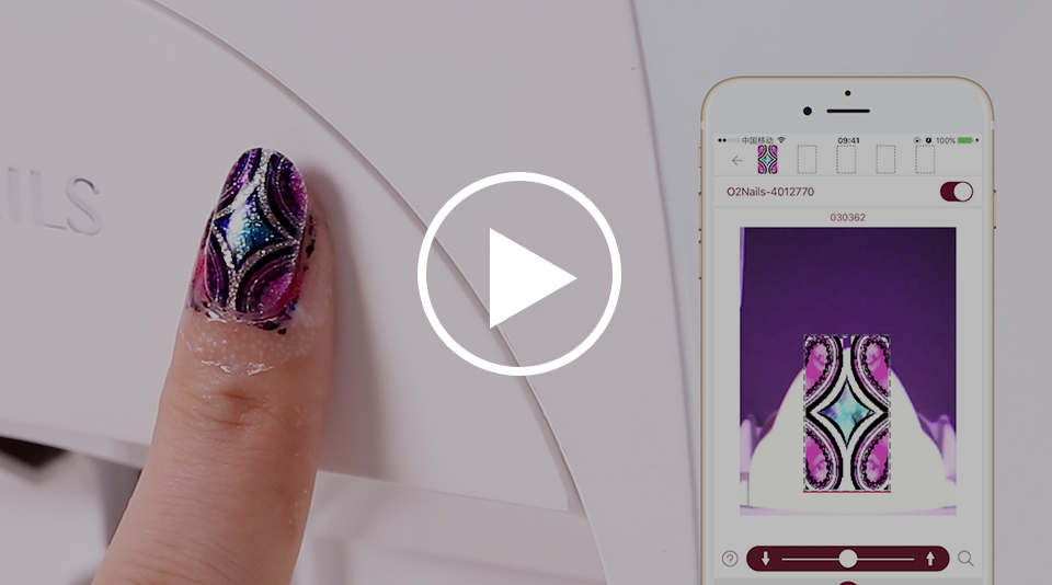 Amazon.co.jp: 3D ネイルマシン O2NAILS V11 ポータブルネイル