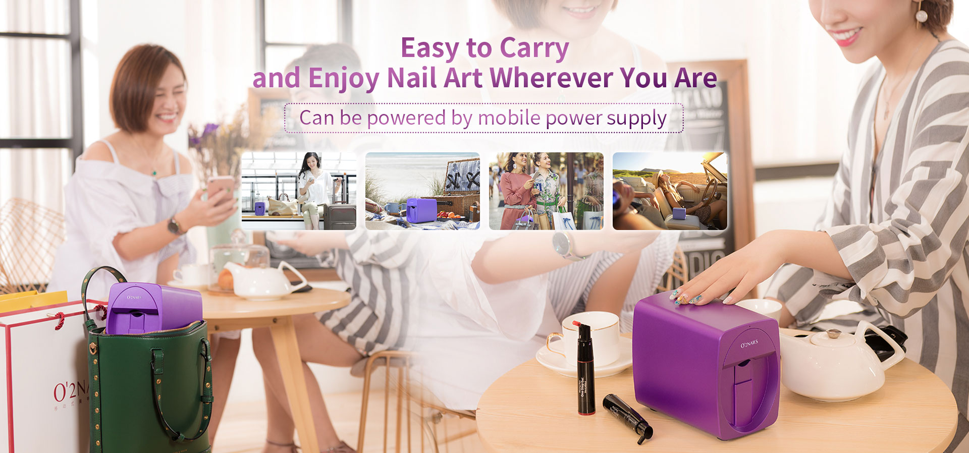 Easy to Carry and Enjoy Nail Art Wherever You Are