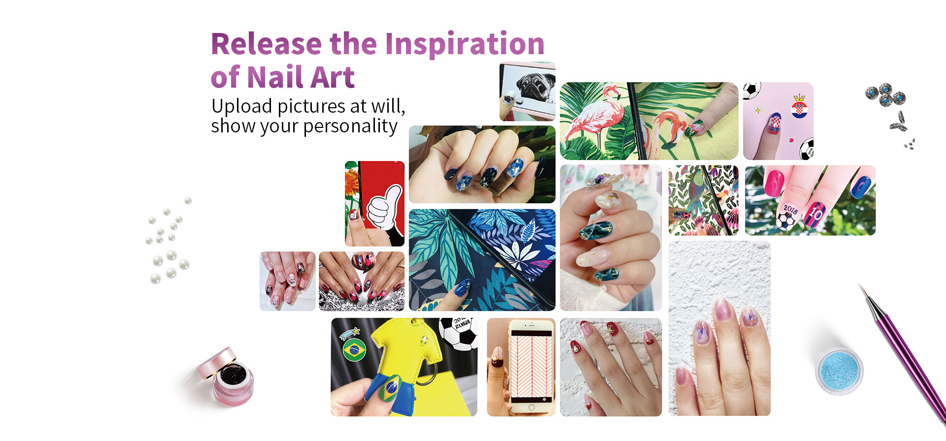 release the inspiration of nail art